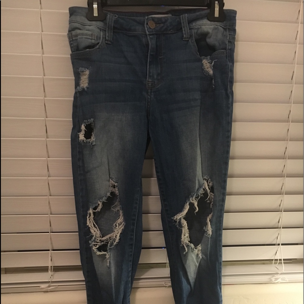 Ripped jeans size 7